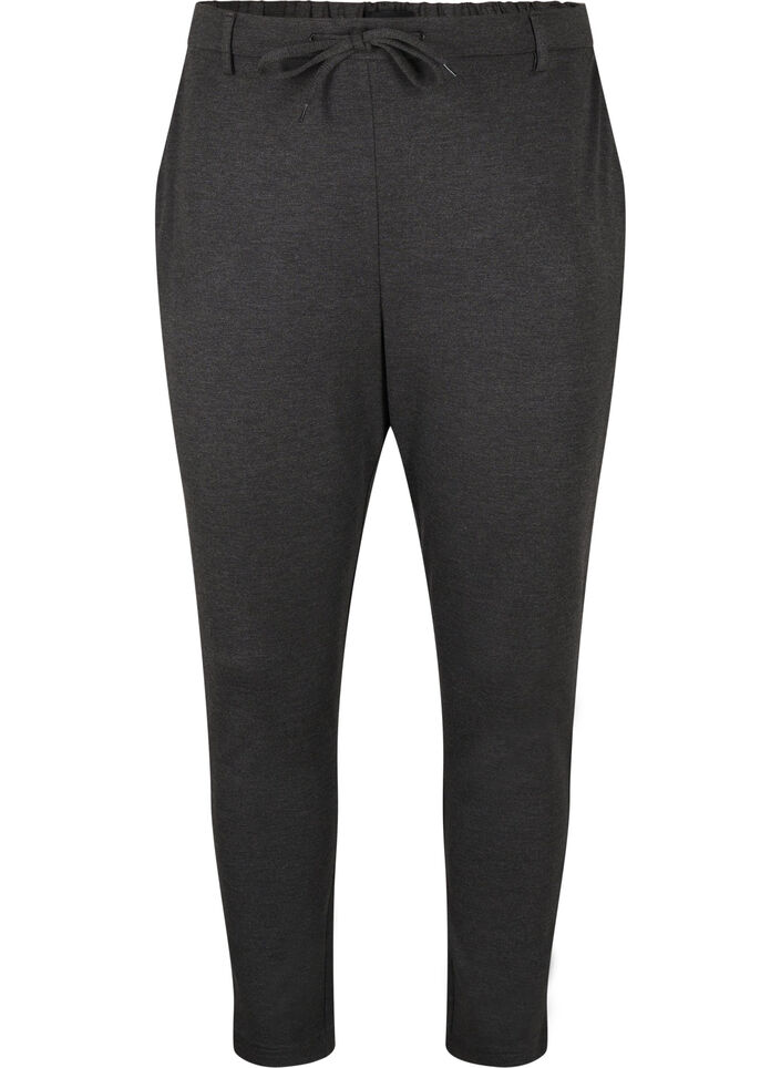 Cropped Maddison-Hose, Grau, Packshot image number 0