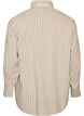 Gestreiftes Hemd mit abnehmbarer Schluppe, Beige, Packshot image number 1