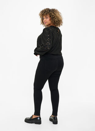 Jeggings mit hoher Taille, Black, Model image number 1