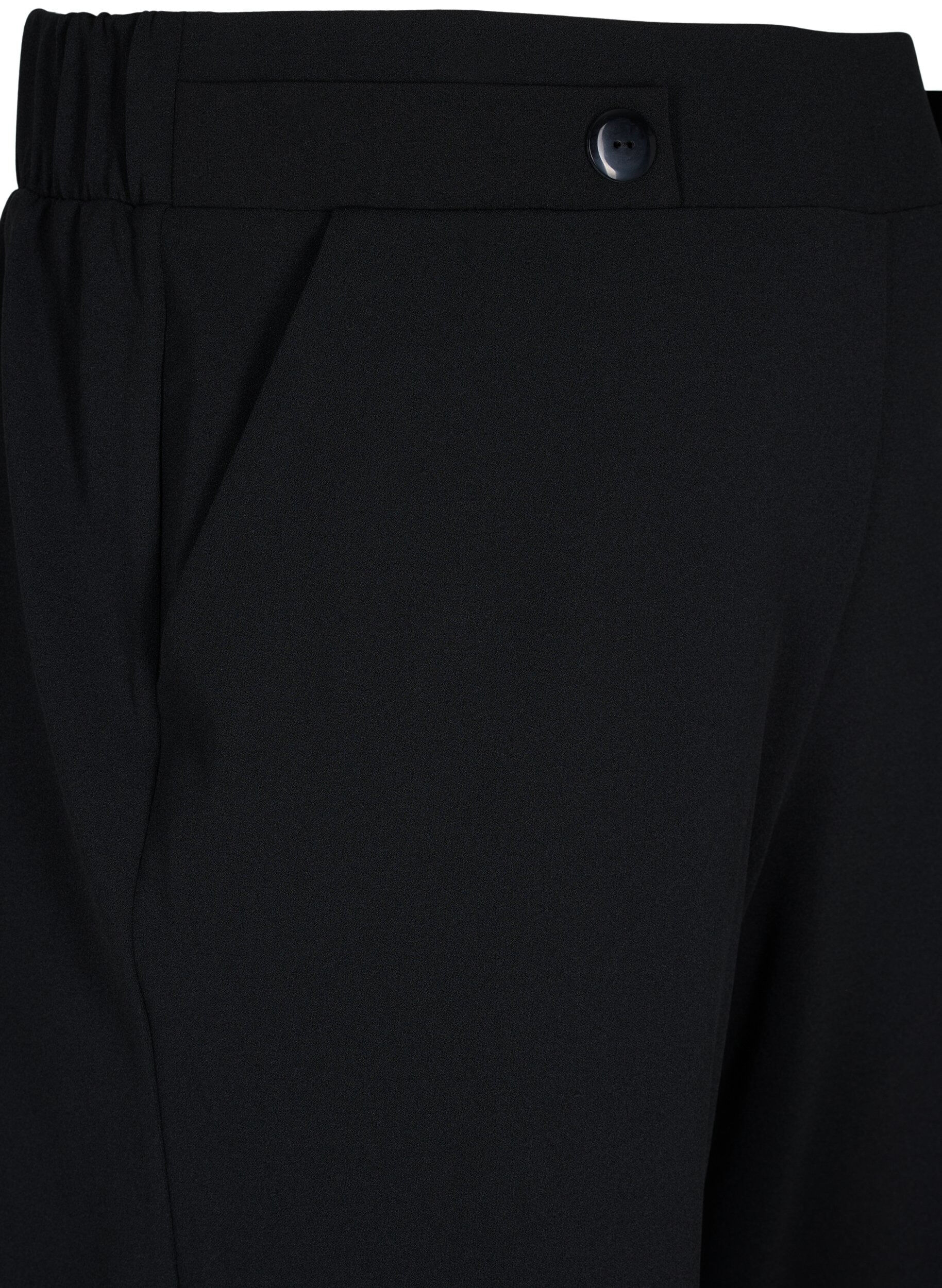 Zizzi7/8 Hose mit lockerer Passform, Schwarz, Packshot image number 2