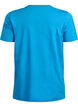 Basic-T-Shirt aus Baumwolle mit Rundhalsausschnitt, Blau, Packshot image number 1