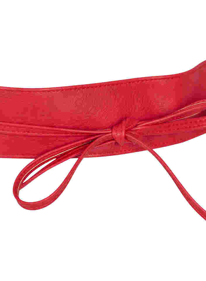 Taillengürtel aus Kunstleder, Urban Red, Packshot image number 2
