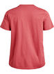 Basic-T-Shirt aus Baumwolle mit Rundhalsausschnitt, Rot, Packshot image number 1
