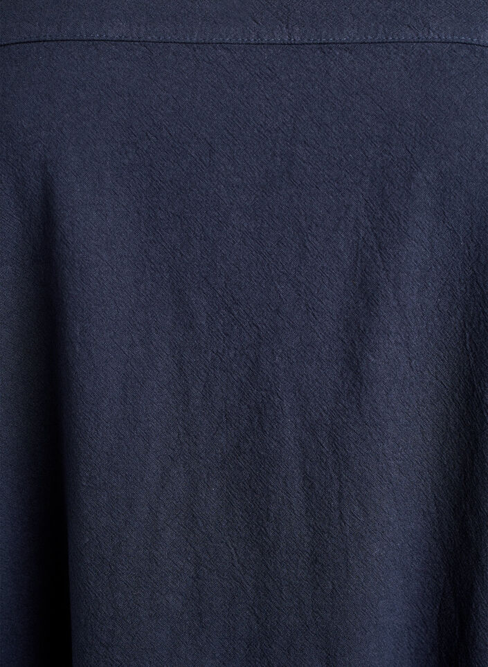 Kurzarm Kleid aus Baumwolle, Blau, Packshot image number 2