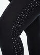 Leggings mit Strasssteinen, Schwarz, Model image number 3