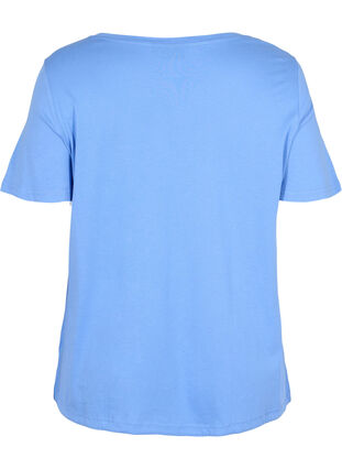 T-Shirt mit verstellbarem Saum, Ultramarine, Packshot image number 1