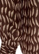 Bluse mit Allover-Print und kurzer Knopfleiste, Braun, Packshot image number 3