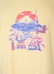 T-Shirt mit Print, Gelb, Packshot image number 2