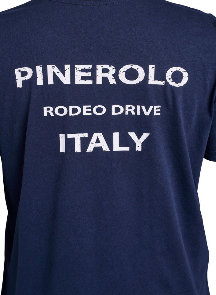 T-Shirt mit Print, Blau, Packshot image number 3