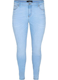   Hochtaillierte Amy Jeans mit Super Slim Fit, Light blue, Packshot