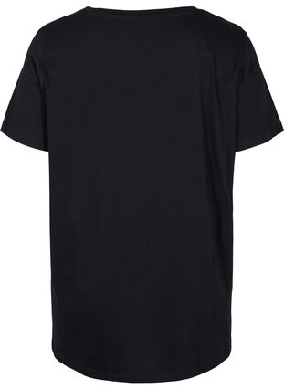 Oversize Nachtshirt aus Bio-Baumwolle, Black Sleep, Packshot image number 1