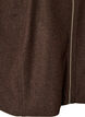 Kurze Jacke mit Hemdkragen und Rei&szlig;verschluss, Braun, Packshot image number 3