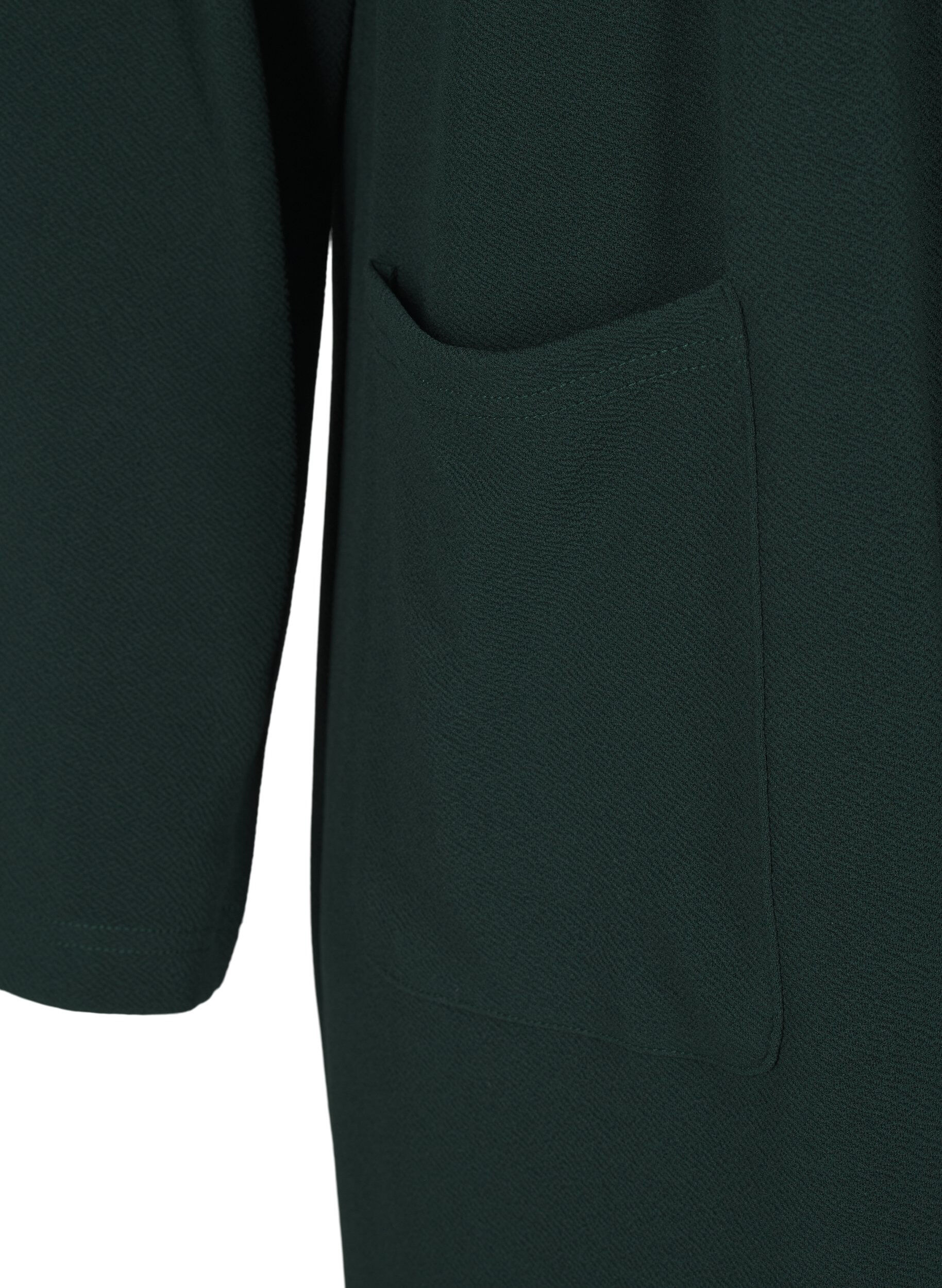 ZizziLange Blazer mit Taschen, Gr&uuml;n, Packshot image number 3
