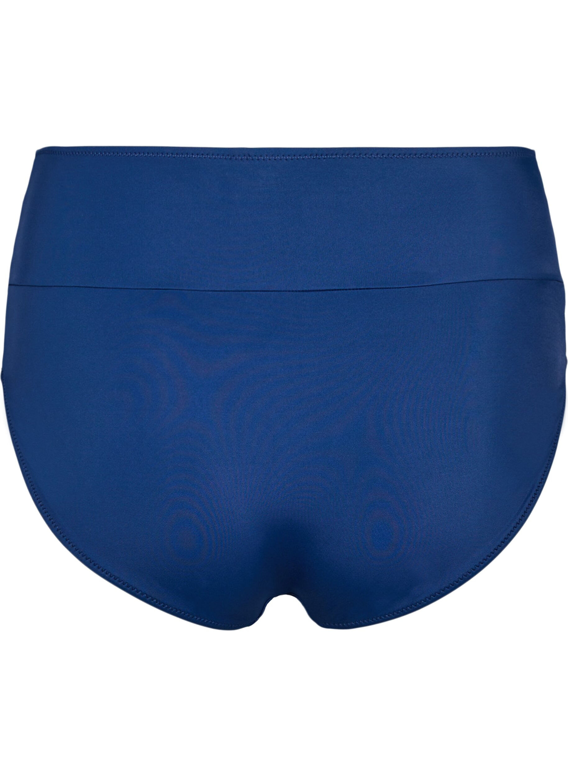 ZizziBikinislip mit Wickeldetails, Blau, Packshot image number 1
