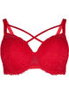 Wattierter BH mit Spitze und Straps, Red Ass., Packshot image number 0