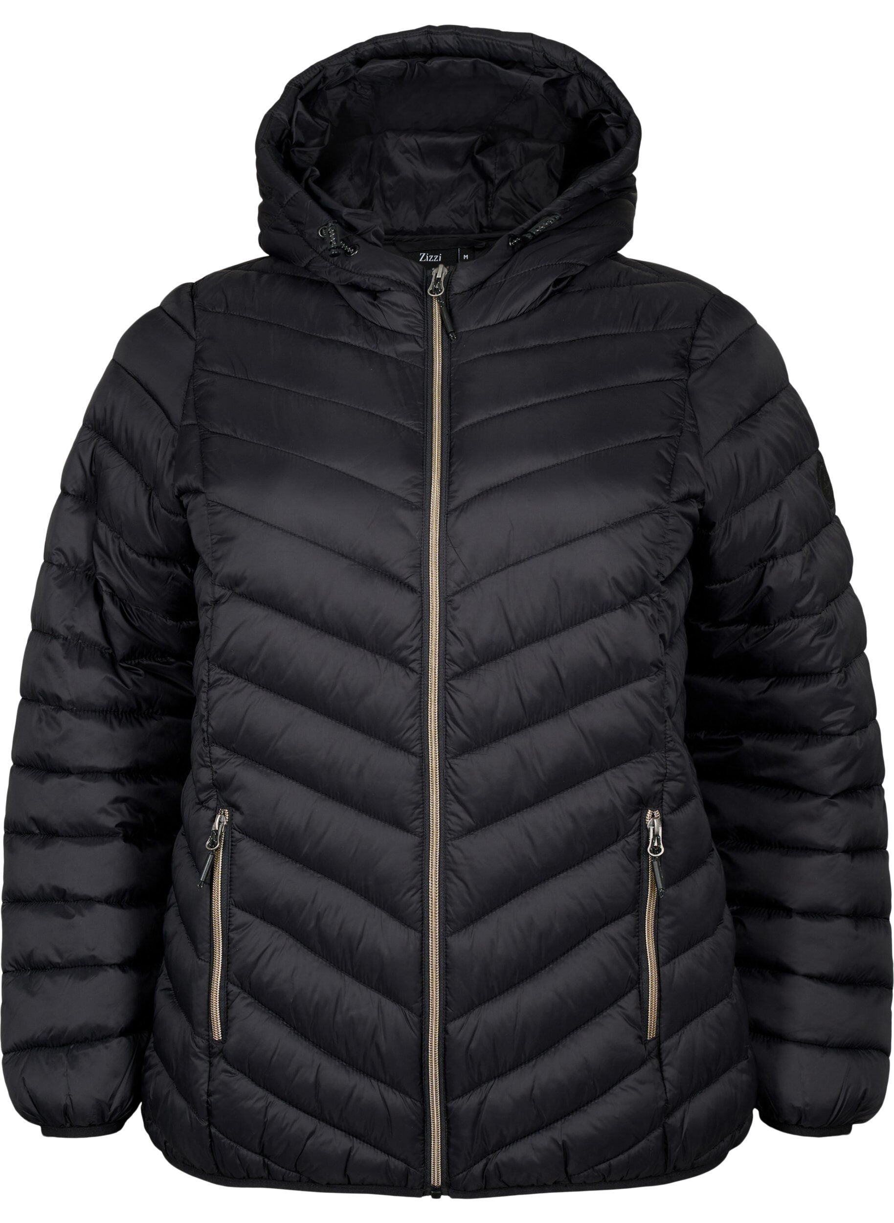 Leichte Steppjacke mit Kapuze
