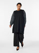 Kurzes &auml;rmelloses Strickkleid, Schwarz, Model image number 1