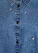 Jeanshemd mit bestickten Motiven, Blau, Packshot image number 2
