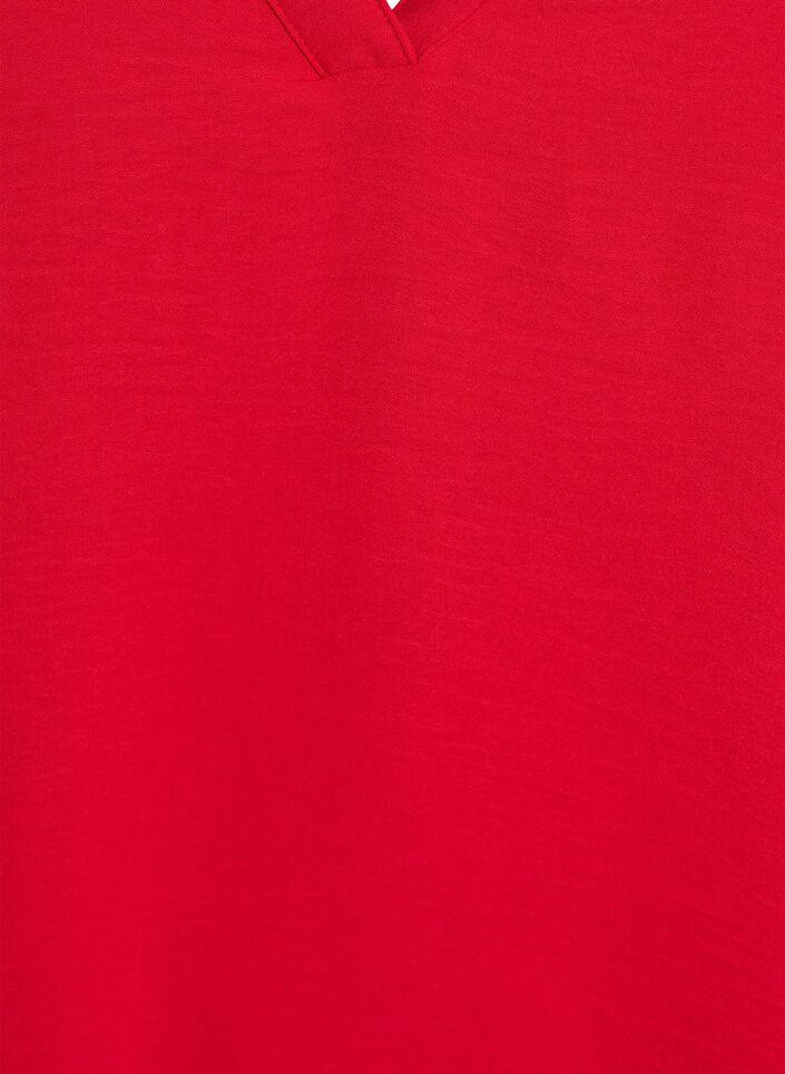 Ärmelloses Oberteil mit Faltendetails, Rot, Packshot image number 2