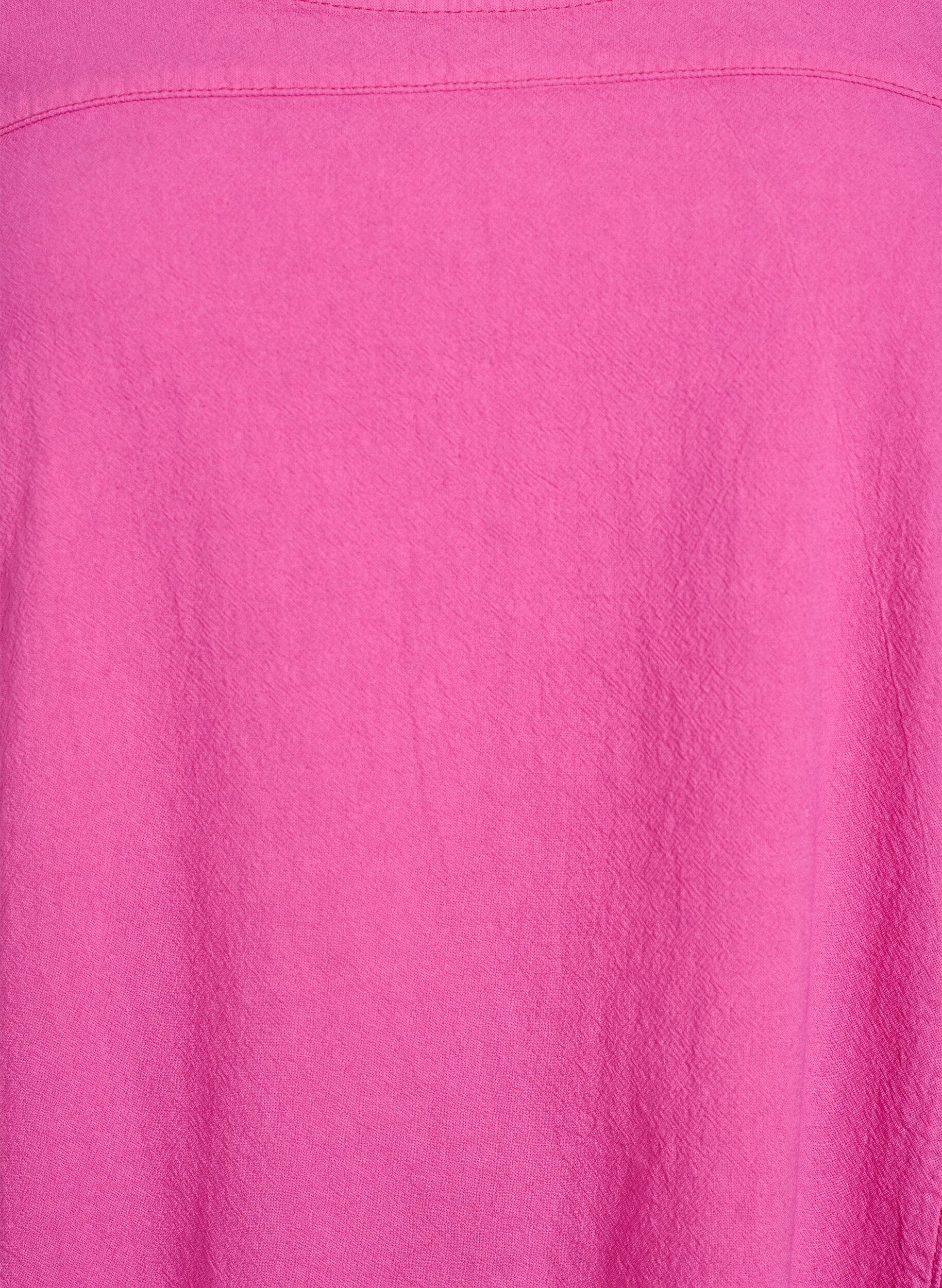 Zizzi Kurzarm Kleid aus Baumwolle, Rot, Packshot image number 2