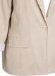 Blazer aus Leinen und Viskose mit Revers und Taschen, Beige, Packshot image number 2