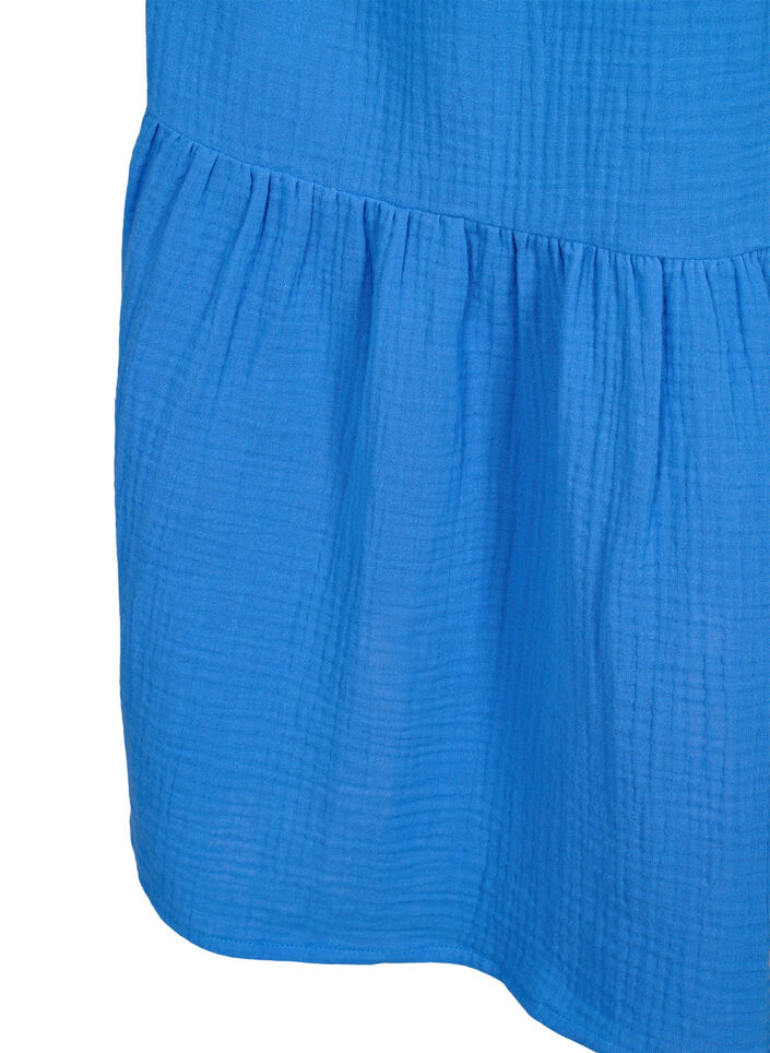 Schlichtes Trägerkleid aus Baumwolle, Marina, Packshot image number 3