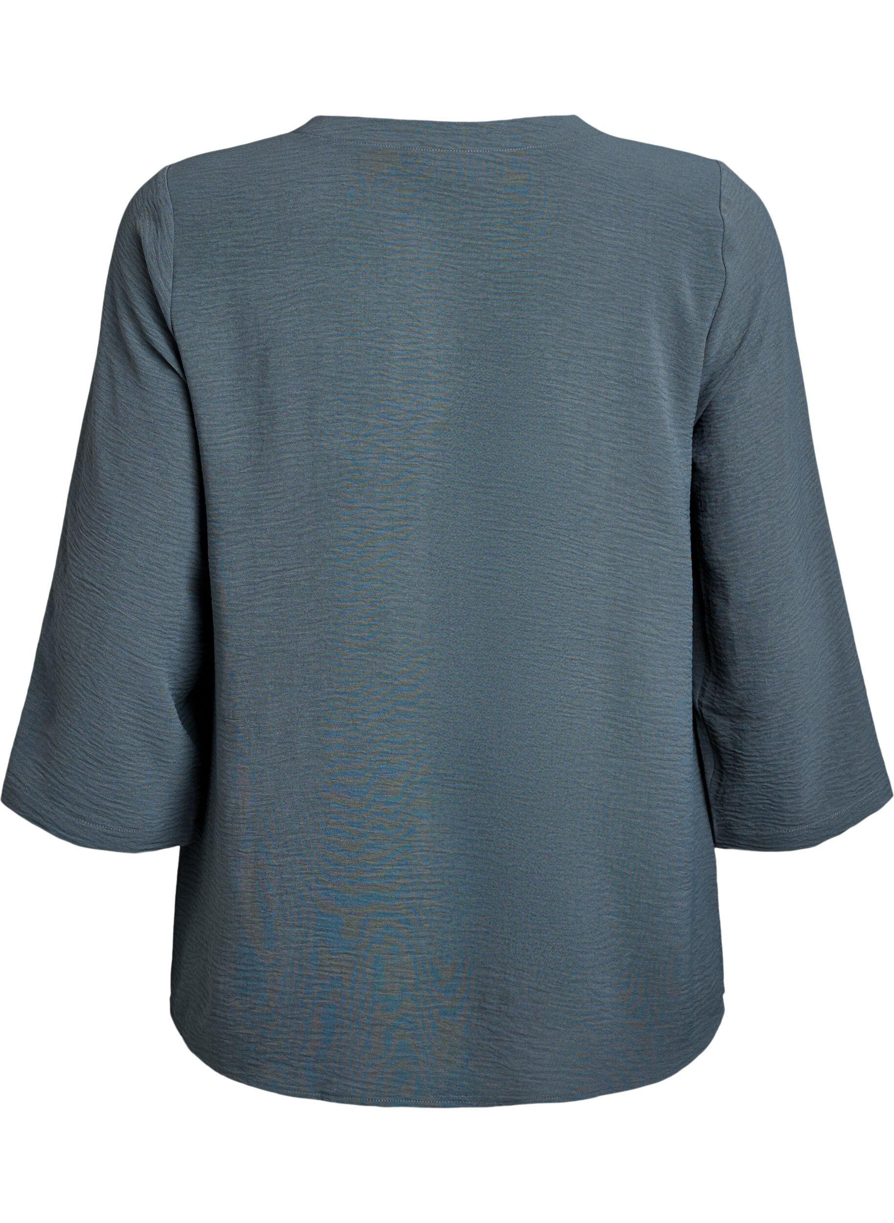 ZizziBluse mit 3/4-&Auml;rmeln, Gr&uuml;n, Packshot image number 1