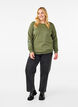 Sweatshirt mit Blumenstickereien, D. L. Green W. emb., Model image number 2