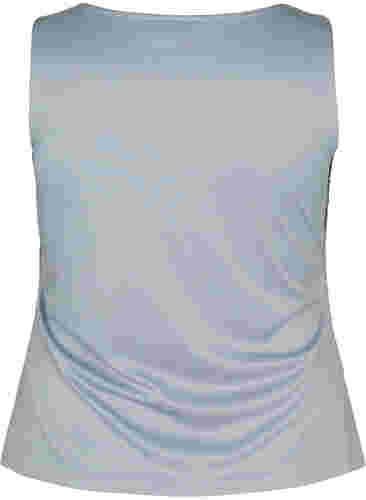 Ärmelloses Paillettenkleid mit V-Ausschnitt, Silver, Packshot image number 1