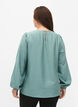 Bluse aus Viskose mit H&auml;keldetails, Chinois Green, Model image number 1