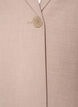 Klassischer Blazer mit Ein-Knopf-Verschluss und Taschen, Beige, Packshot image number 2
