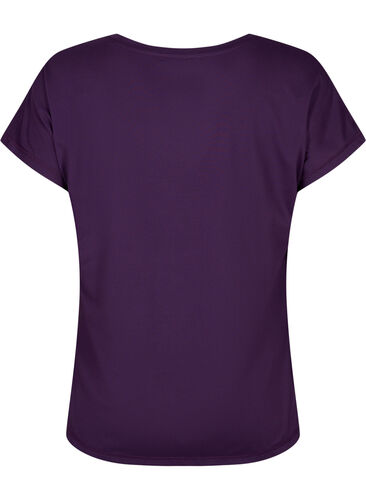 Kurzärmeliges Trainings-T-Shirt, Purple Pennant, Packshot image number 1