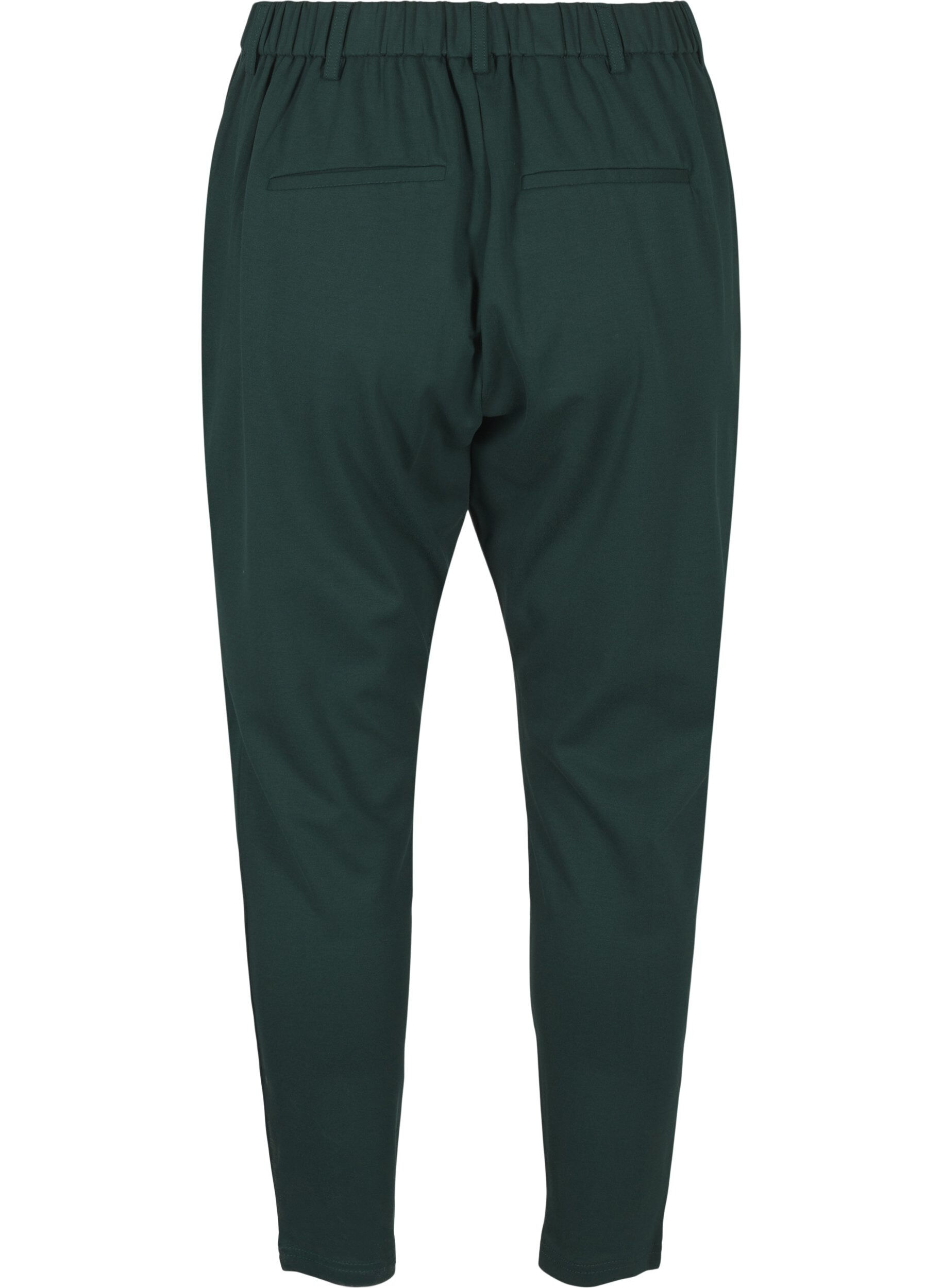 Zizzi Cropped Maddison-Hose, Gr&uuml;n, Packshot image number 1
