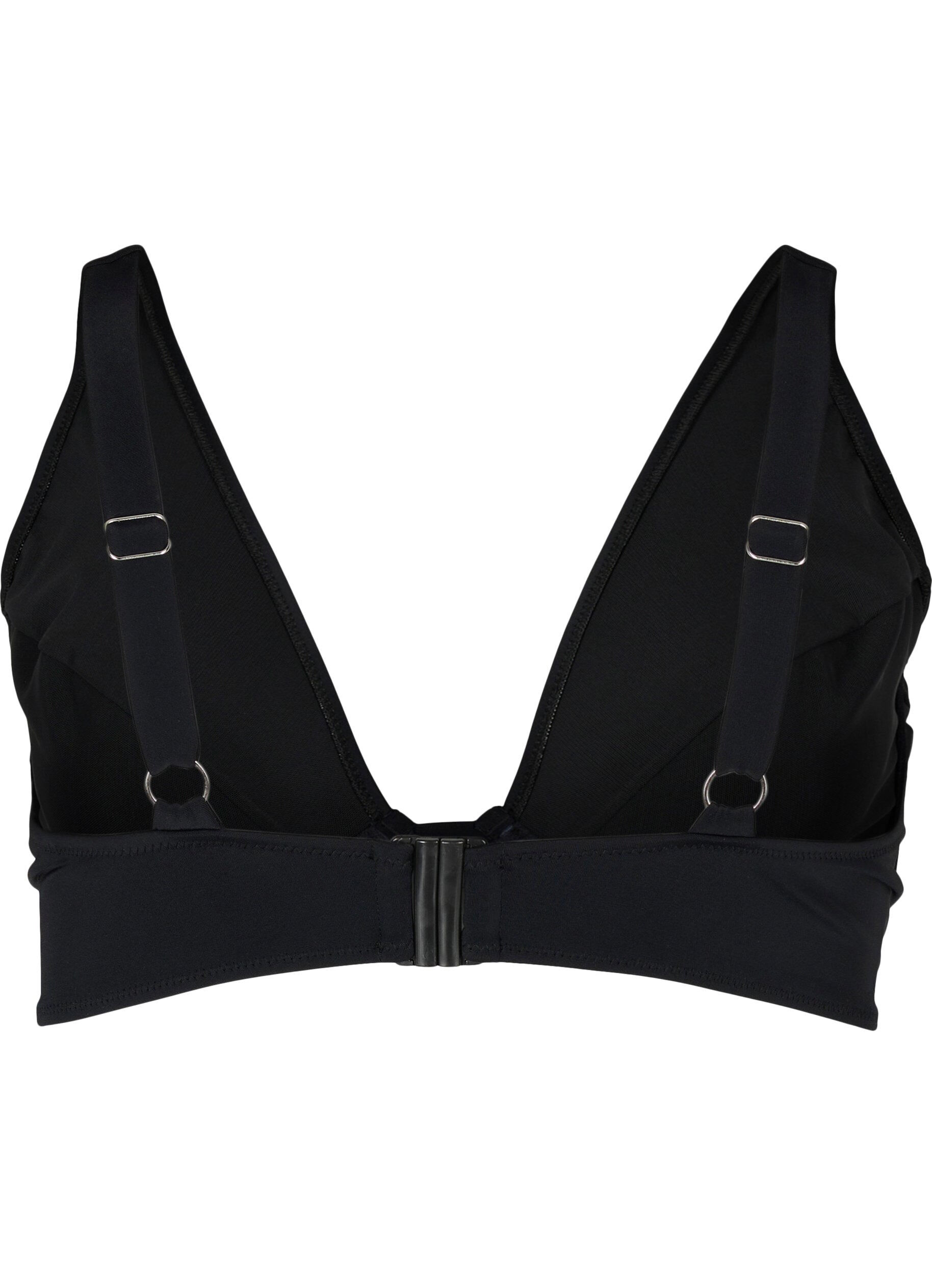 Zizzi Bikini-BH mit B&uuml;gel, Black, Packshot image number 1