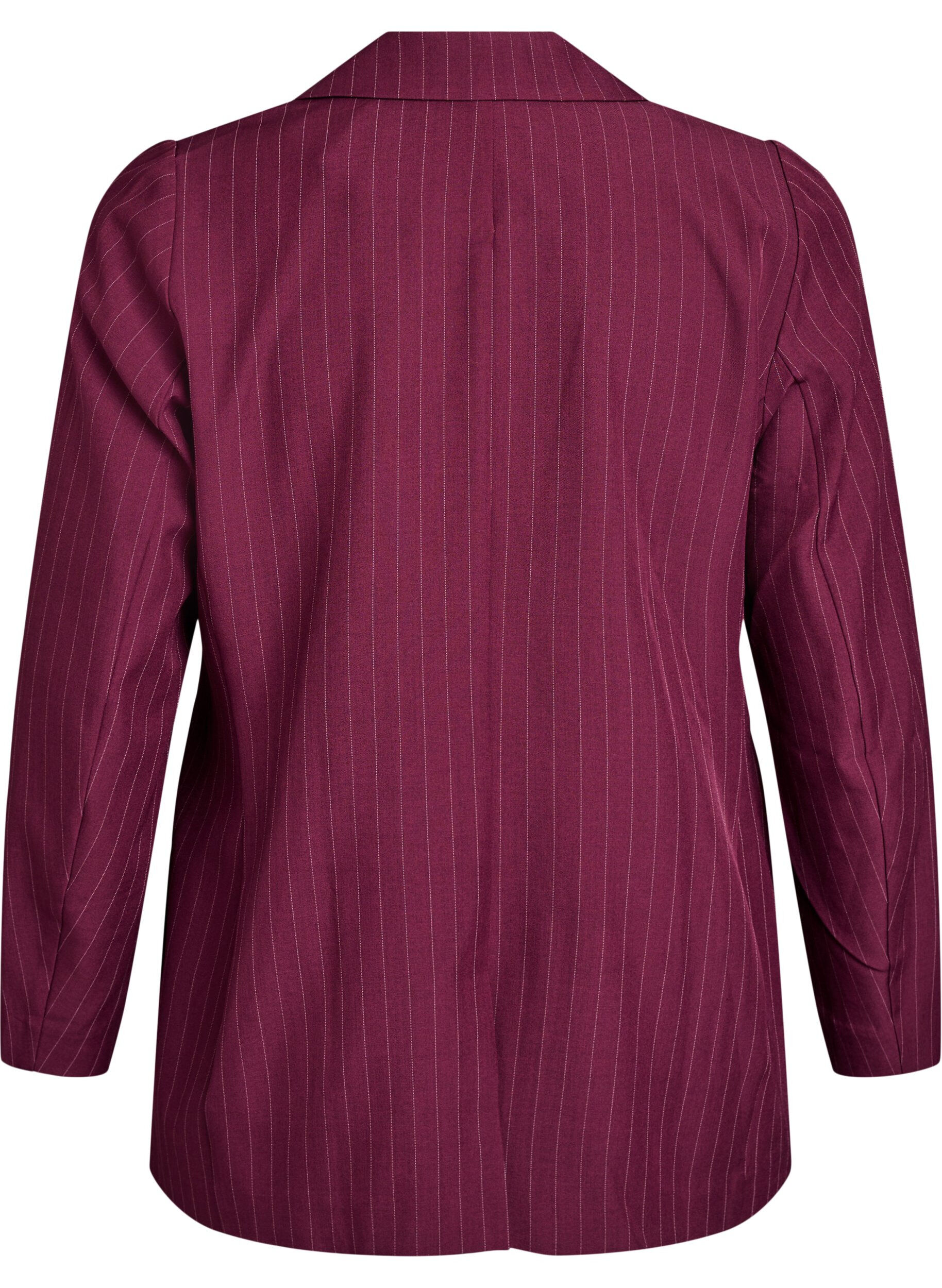 Zizzi FLASH - Blazer mit Taschen und Schlitzen, Rot, Packshot image number 1