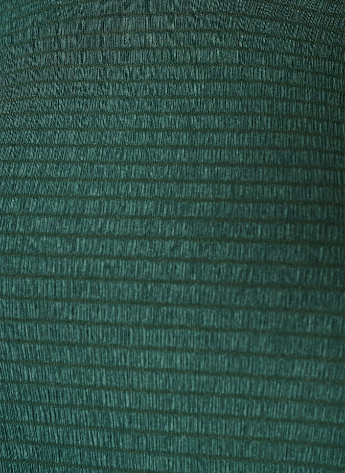Strukturierte Bluse mit Wellenkanten, Gr&uuml;n, Packshot image number 2