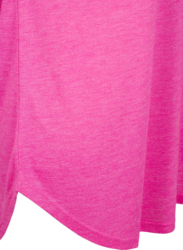 Kurz&auml;rmliges Nachthemd mit Textdruck, 9990, Packshot image number 3