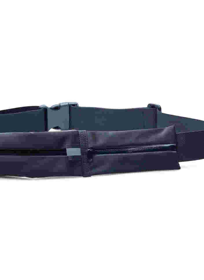 Laufgürtel mit Taschen, Black w. Reflex, Packshot image number 2