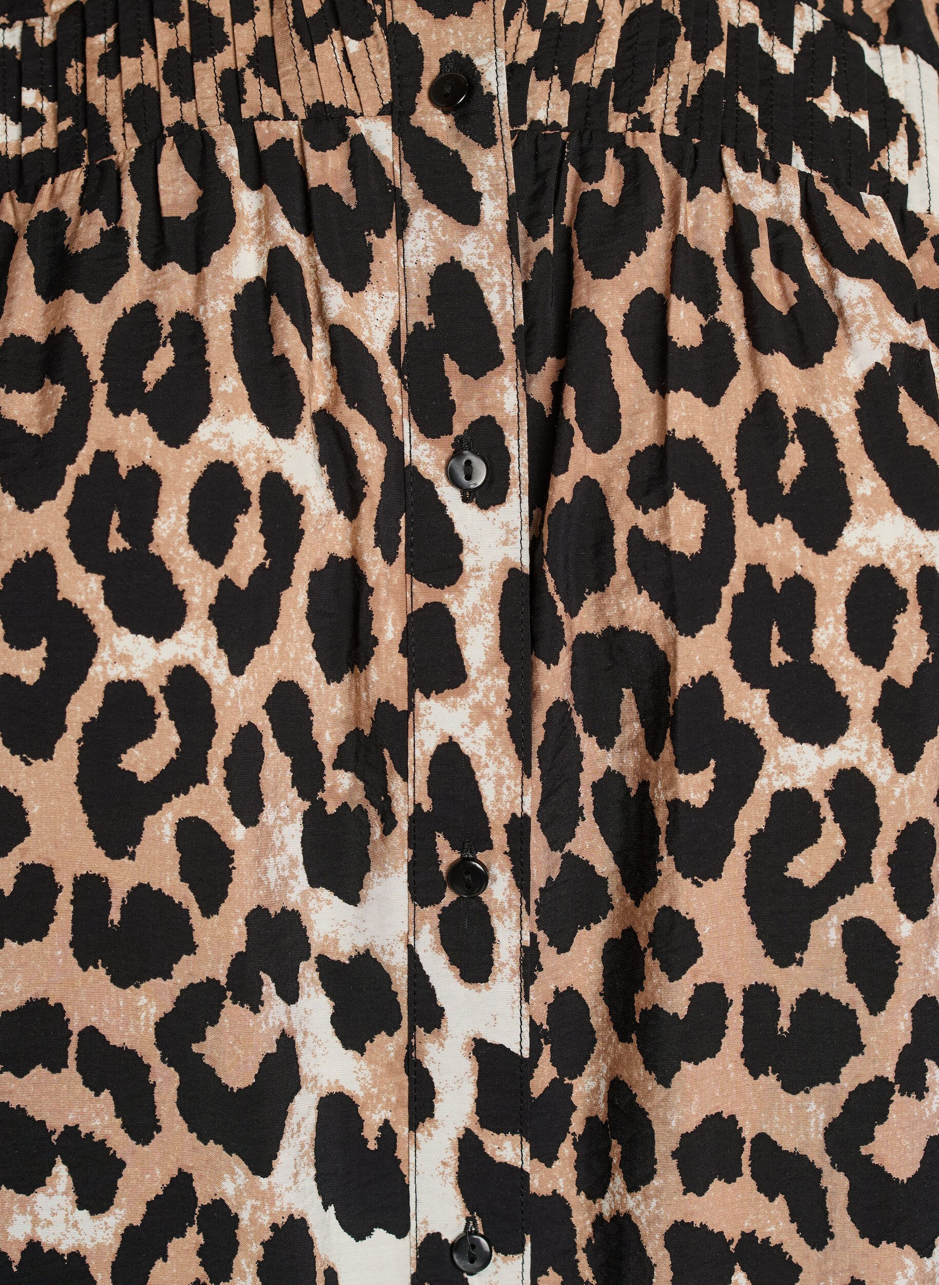 Zizzi Gemusterte Hemdbluse mit 1/2-&Auml;rmeln, 9990, Packshot image number 2