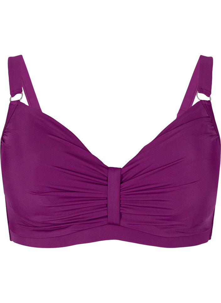Bikinioberteil, Dark Purple, Packshot image number 0