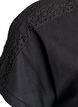 T-Shirt aus Baumwolle mit H&auml;keldetail, Schwarz, Packshot image number 2