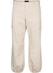 Cargohose mit hoher Taille, Beige, Packshot image number 0