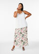 Maxirock aus Viskose mit Smock, Vanille, Model image number 0