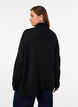 Rollkragenpullover mit lockerer Passform, Schwarz, Model image number 2