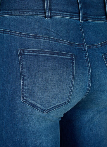 Super schlanke Bea Jeans mit extra hoher Taille, Blue denim, Packshot image number 3