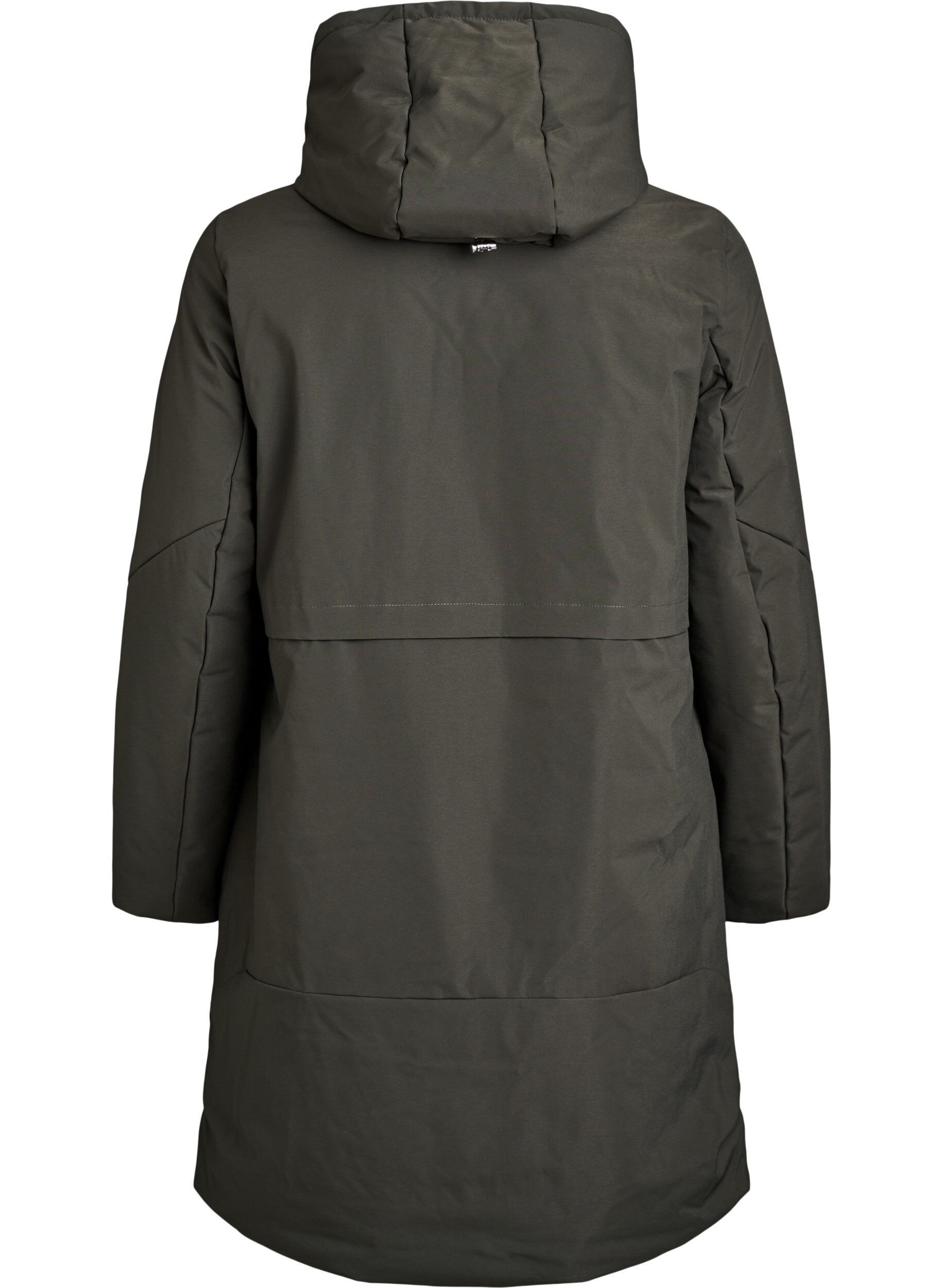 ZizziWinterjacke mit verstellbarer Taille, Gr&uuml;n, Packshot image number 1