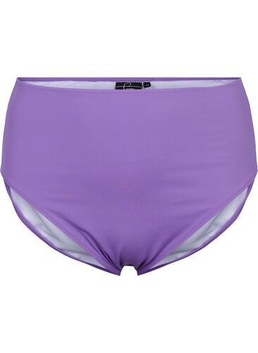 Bikini-Hose mit hoher Taille, Royal Lilac, Packshot image number 0