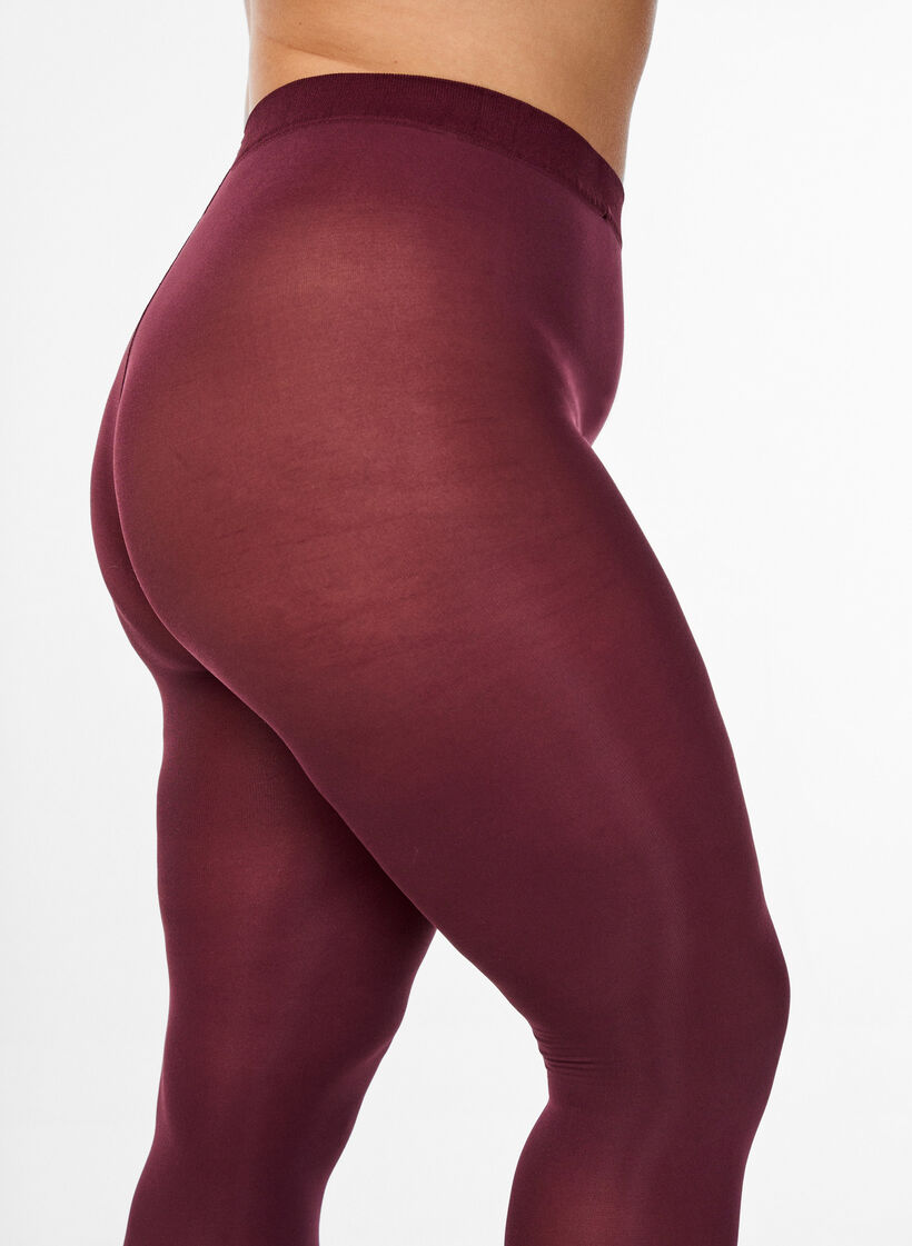 100 Denier Strumpfhose, Rot, Model image number 1