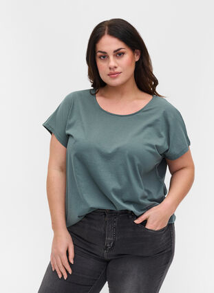 T-Shirt, Balsam Green, Model image number 0