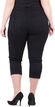 Slim Fit Emily Capri Jeans, Schwarz, Packshot image number 4